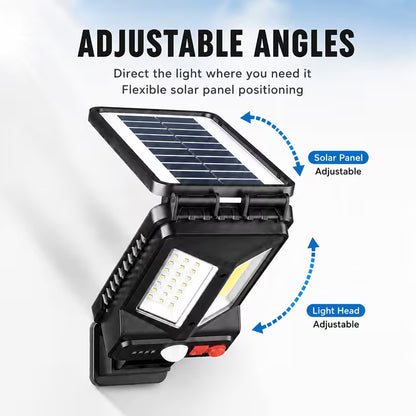 Solar LED Wall Light with Motion Sensor