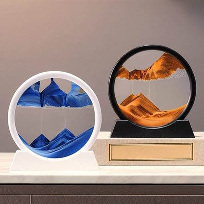 Moving Sand Art 3D Seascape Relaxing Display (Large)(25.5cm) - DMC Wholesale