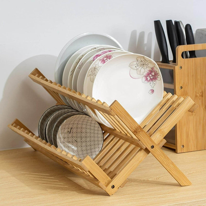 Bamboo Dish Drying Rack