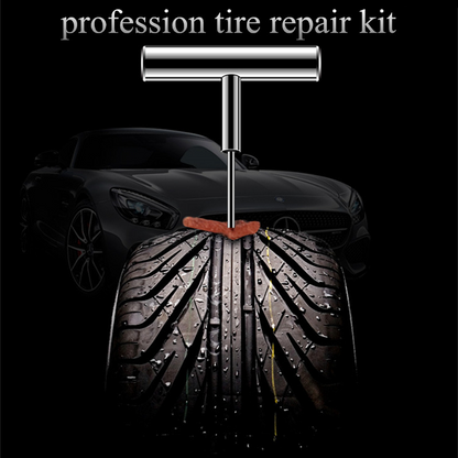 Deluxe Tubeless Tire Repair Kit With Carry Case