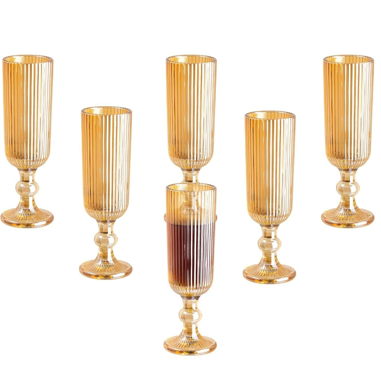 Champagne Flute Glass Set (160ml)(6 pcs)