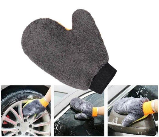 Soft Microfiber Car Cleaning Glove - DMC Wholesale