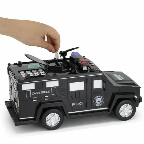 Police truck money safe