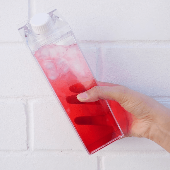 Acrylic Milk Carton Bottle ((1L)