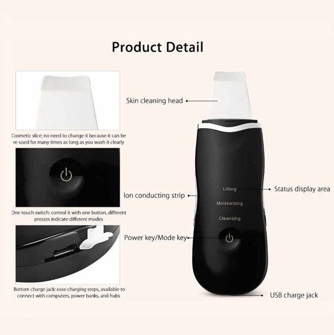 Rechargeable Ultrasonic Facial Cleanser