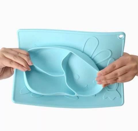 Silicone Dinner Plate For Little Ones
