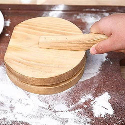 Wooden Dumpling Presser - DMC Wholesale