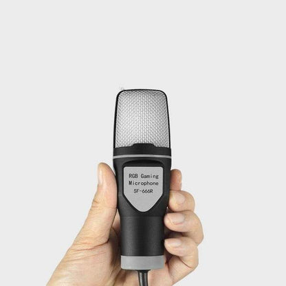 Full RGB Capacitor Desktop Microphone - DMC Wholesale