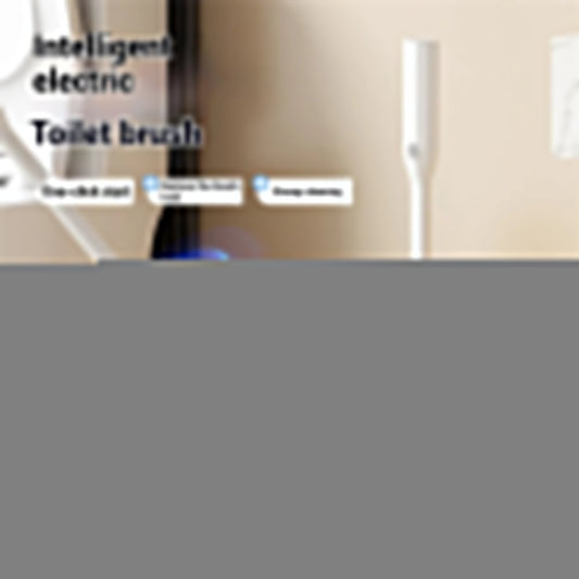 Wireless Electric Silicone Head Toilet Brush
