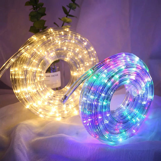 LED Rope Light String - 10M Indoor/Outdoor Decorative Lighting