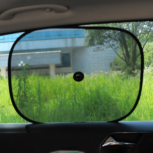 Black Car Sun Shade Screen