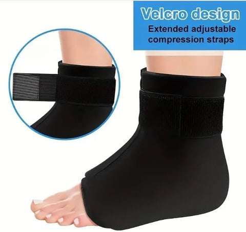 Hot And Cold Compression Therapy Ankle Wrap