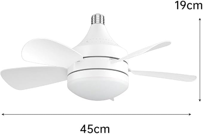 Socket Fan Light with Remote