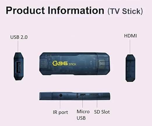 4K Ultra HD TV Stick Wifi For Android (2.4/5G)