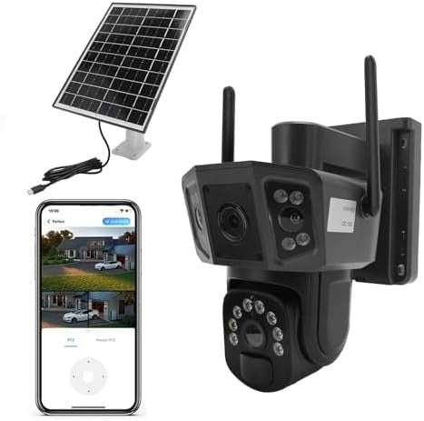4K Solar Security Cameras Outdoor (4G)