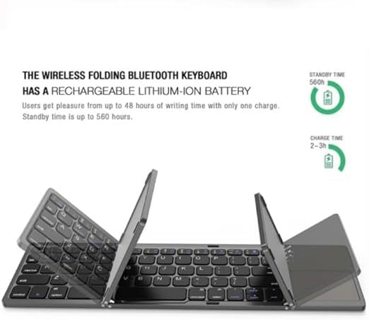 Bluetooth Keyboard with Touchpad
