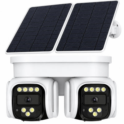 4G Dual Solar Security Camera System