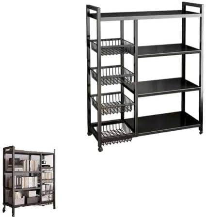 Multifunctional Storage Rack With Wheels