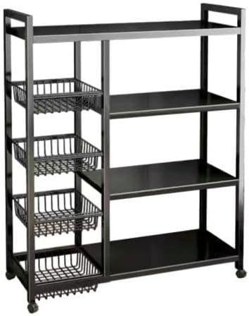 Multifunctional Storage Rack With Wheels