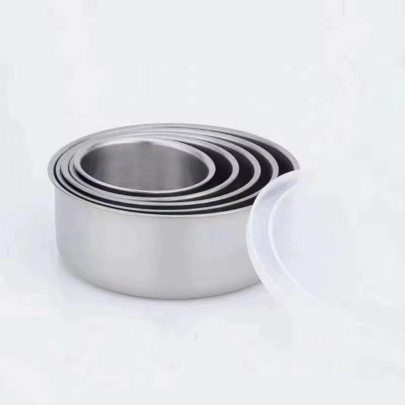 Stainless Steel Food Storage Container Set (5 pcs)