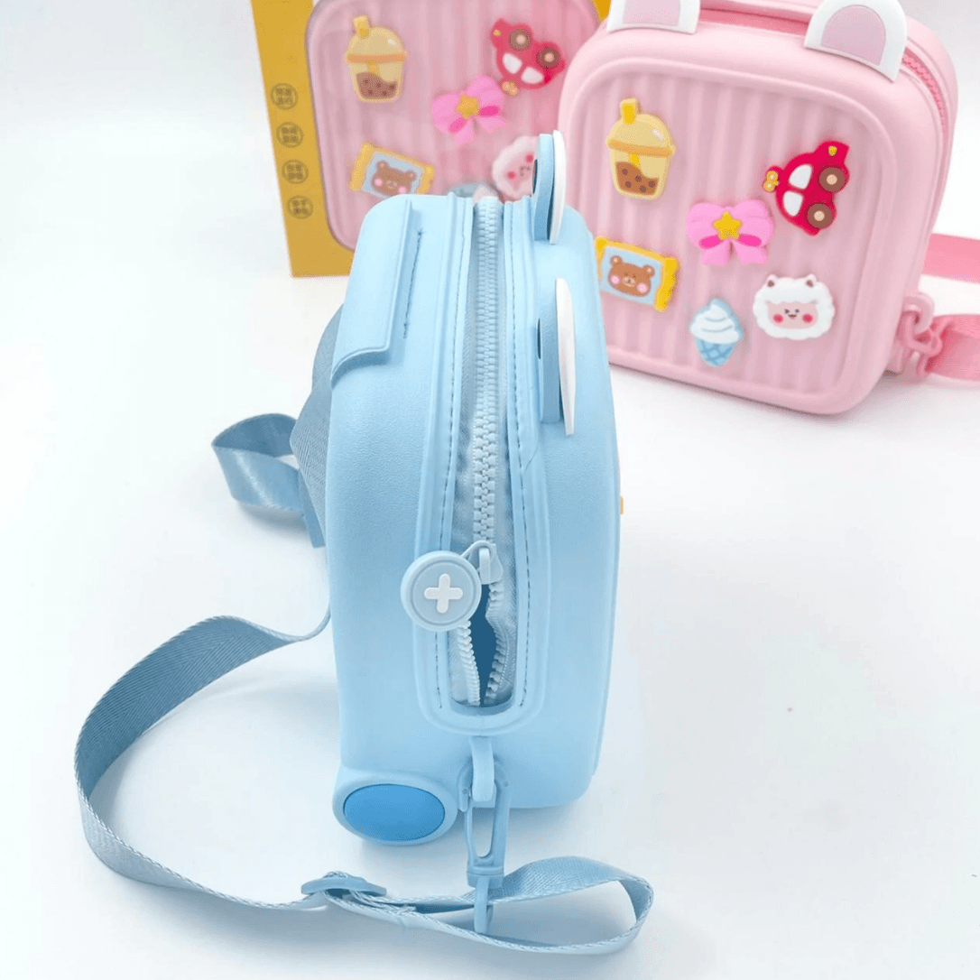 Cute Lightweight Waterproof Backpack For Children (Blue)