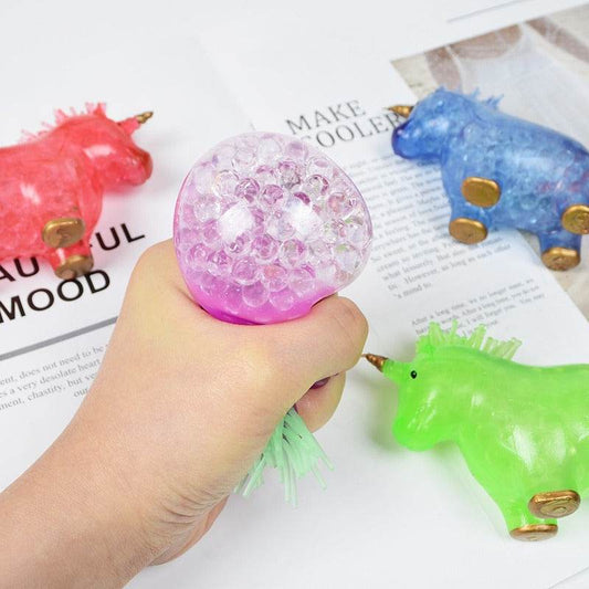 Unicorn Waterbead Squeeze Toy (Each)