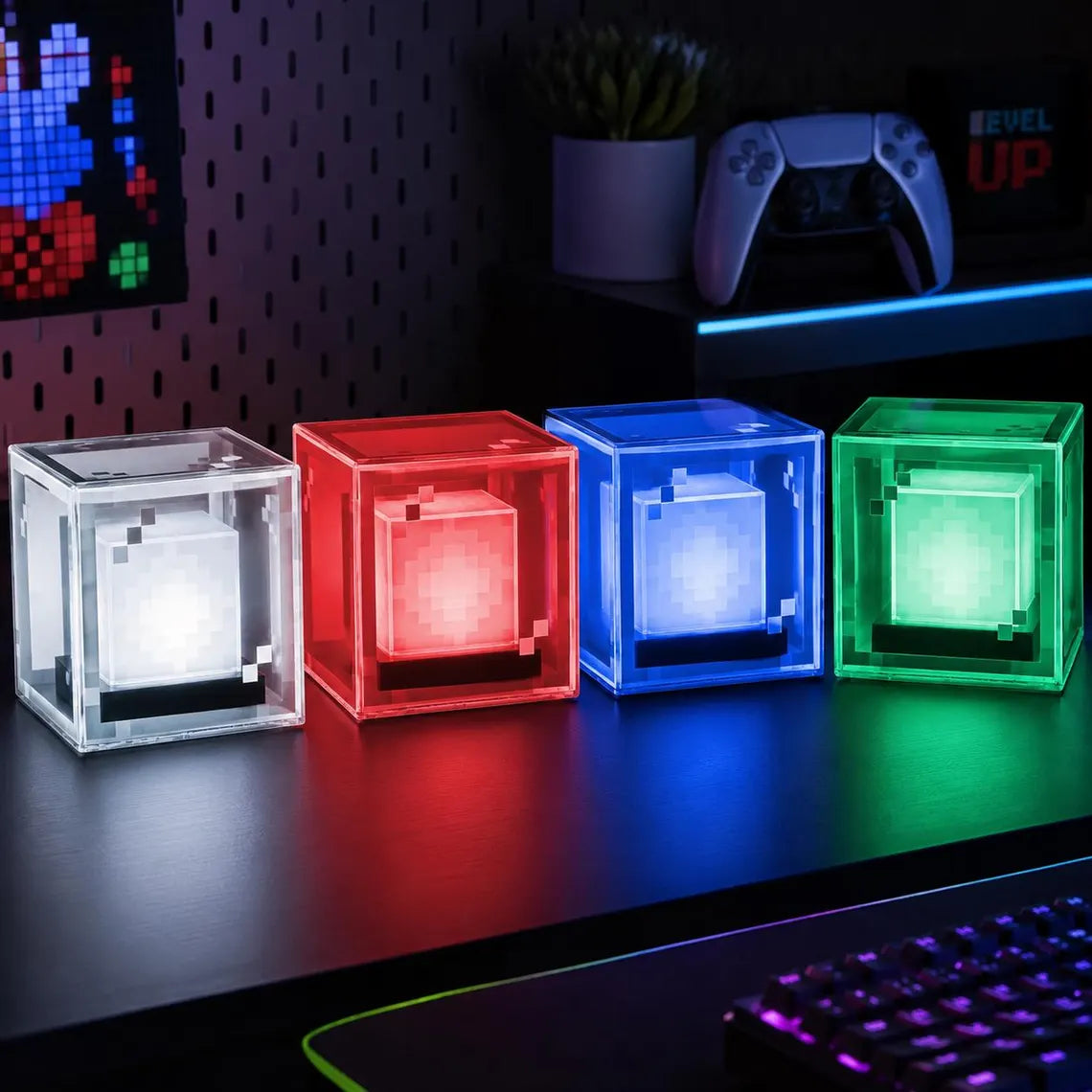 Pixel Style Beacon Night Light