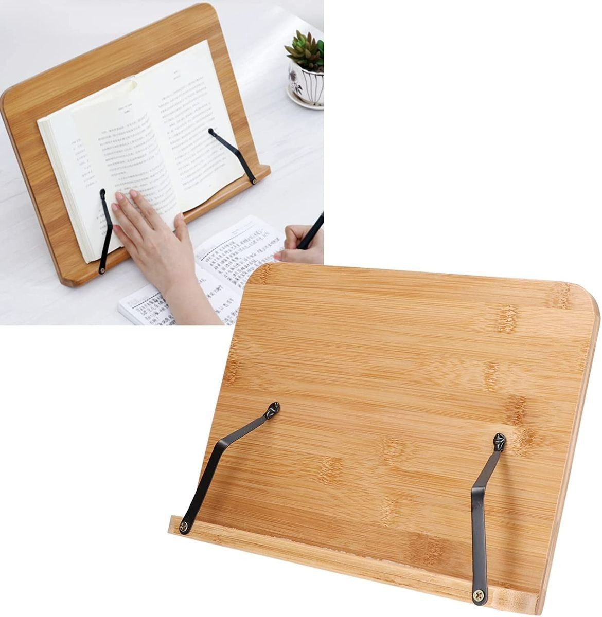 Adjustable Laptop And Book Stand (Small)