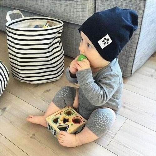 Baby Knee Socks (Navy Blue)