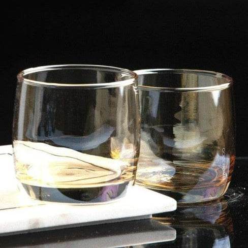 Blowing Tumbler Heavy Base Whiskey Glasses (6 pcs)(330ml)