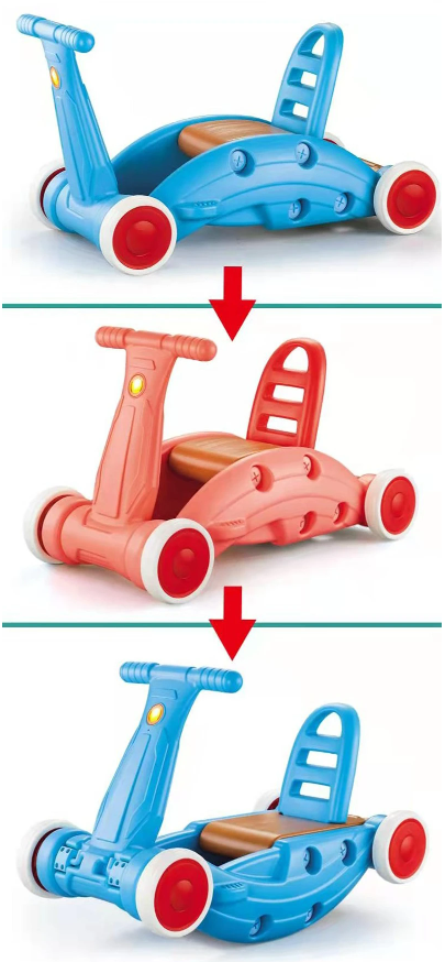 3in1 Rocking Car Walker For Children