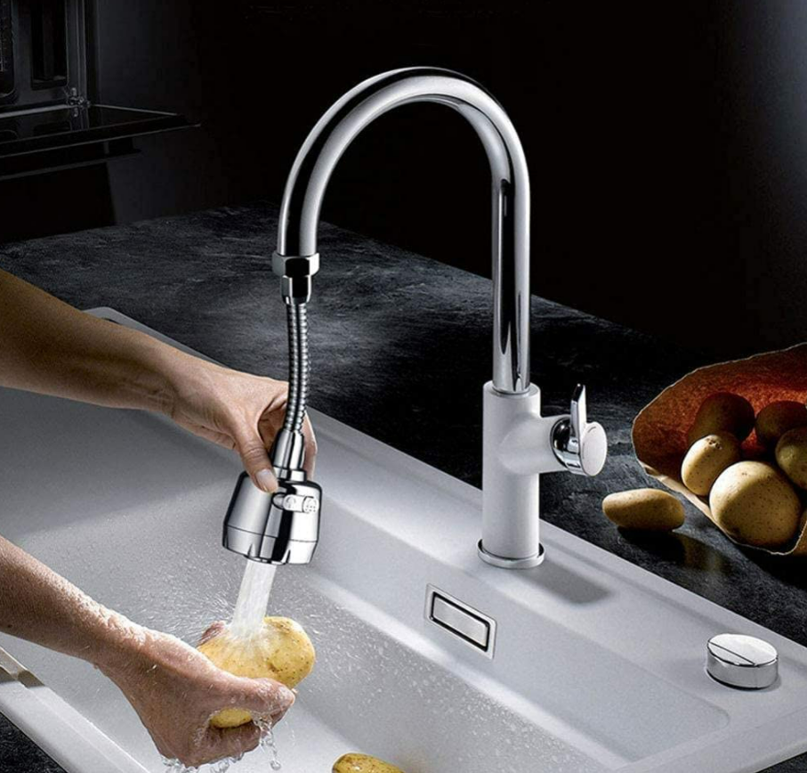 Adjustable Faucet Nozzle With Hose