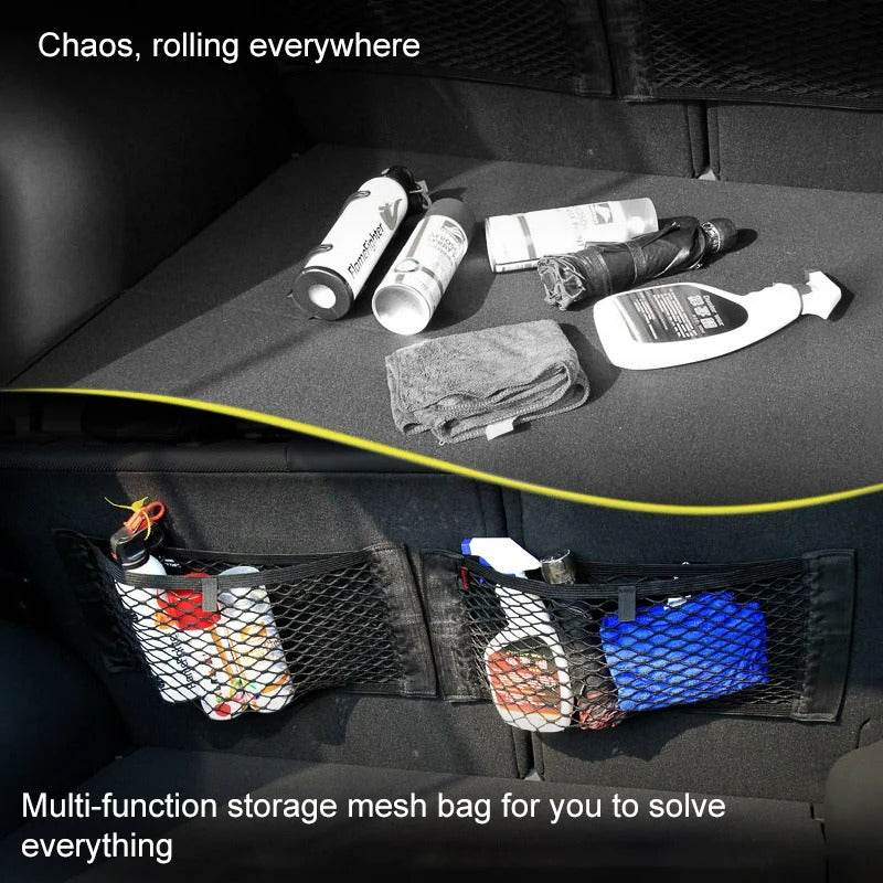 Rear Trunk Storage Elastic Net
