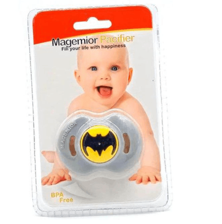 Superhero Pacifier Baby Soother With Unique Shape