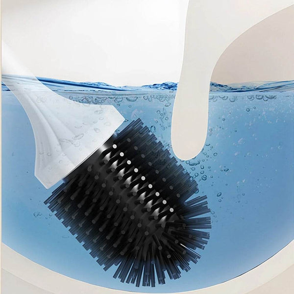 Wireless Electric Silicone Head Toilet Brush