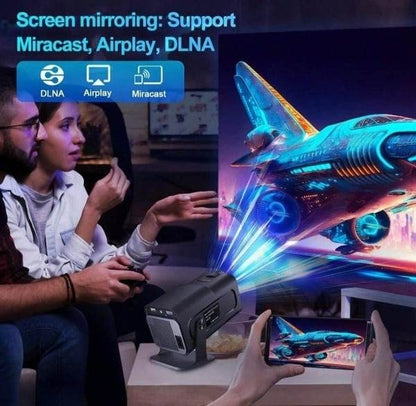 4K Portable Projector With Screen Mirroring - DMC Wholesale