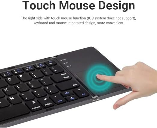 Bluetooth Keyboard with Touchpad
