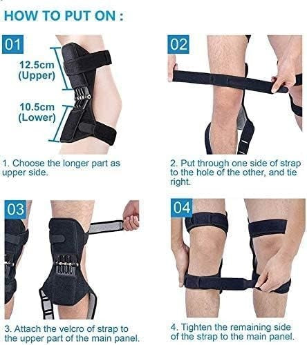 Knee Support Brace with Spring Stabilisers