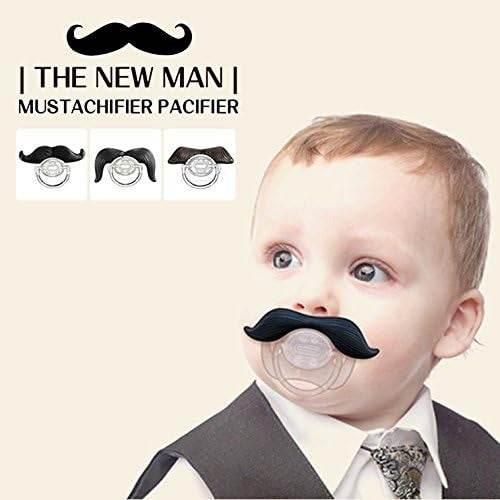 Funny Moustache Beard Dummy for Baby