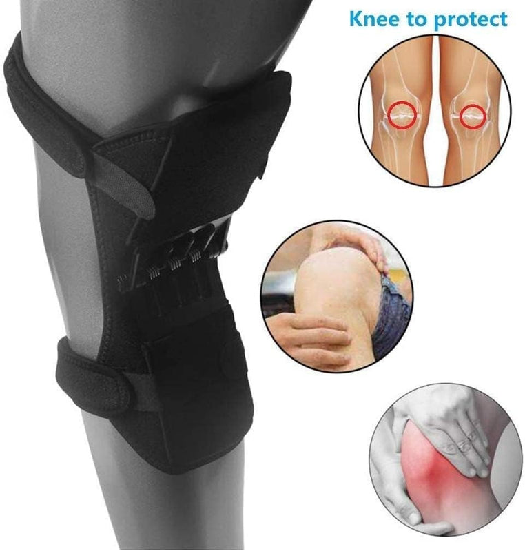Knee Support Brace with Spring Stabilisers