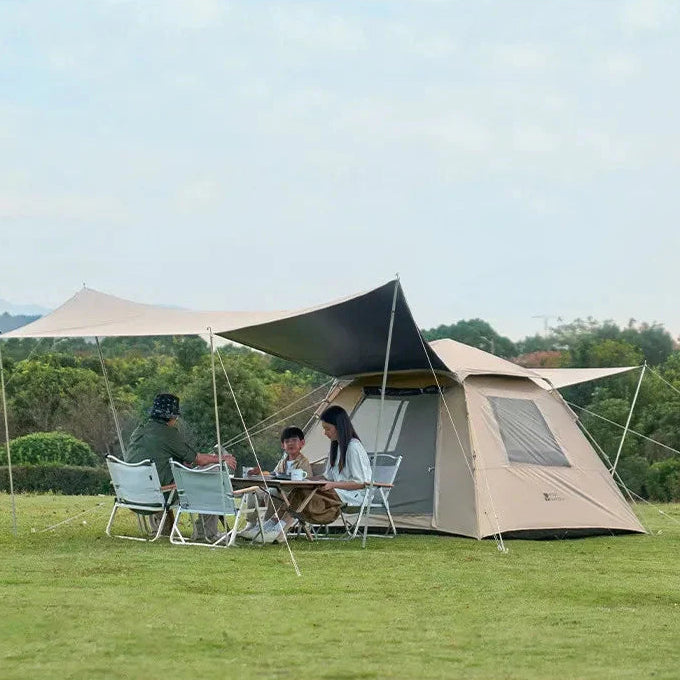 2in1 Outdoor Tent With Canopy