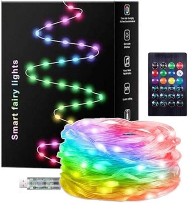 Intelligent LED String Wire Lights (10m)(100leds)