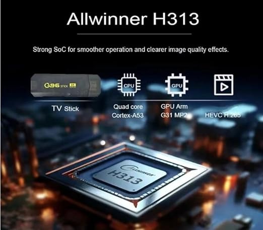 4K Ultra HD TV Stick Wifi For Android (2.4/5G)