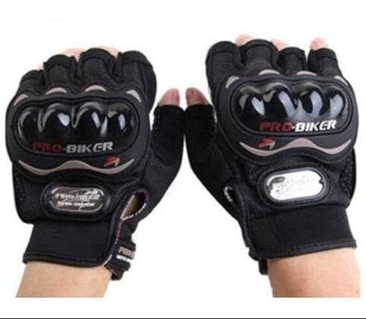 Cut Finger Motorcycle Riding Gloves