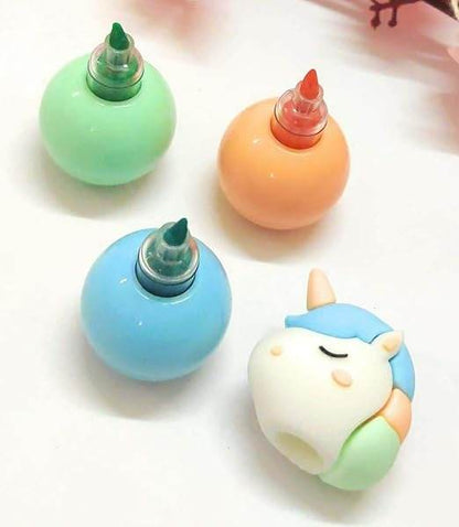 Bubble Head Unicorn Highlighters - DMC Wholesale