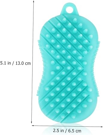 Silicone Shampoo and Body Massage Brush (each)