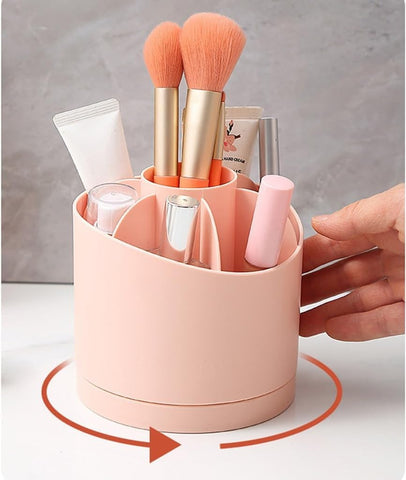 Multi Compartment Plastic Desk Organiser - Alt View