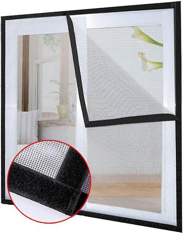 Magnetic Velcro Window Screen Curtain (1.5x1.5m) - Alt View
