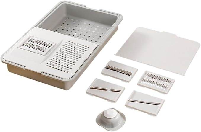 Manual Vegetable Slicer Drain Basket