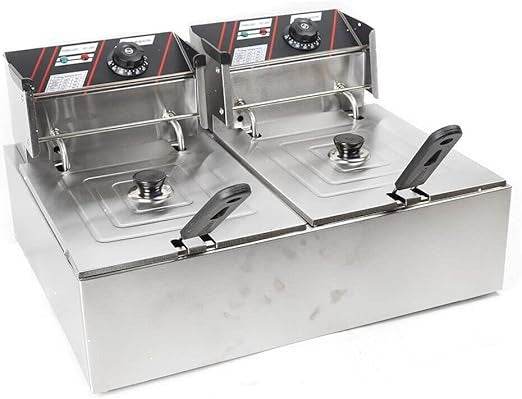 Electric Deep Fryer (5.5L + 5.5L)